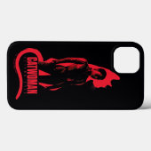 Coques Case-Mate iPhone Catwoman Selina Kyle Chat Silhouette (Verso (horizontal))