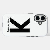 Coques Case-Mate iPhone Caught You Looking – Funny Baseball Pitcher Saying (Verso (horizontal))