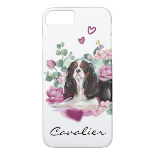 Case-Mate iPhone Case Cavalier d'art  floral rose  tricolore