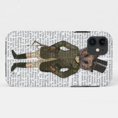 Coques Case-Mate iPhone Cavalier de hérisson plein (Dos (Horizontal))