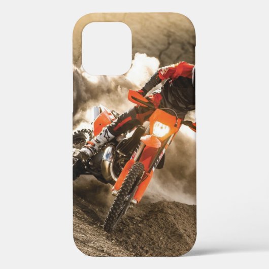 Coques Case-Mate iPhone Cavalier de motocross (Verso)