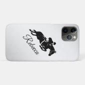 Coques Case-Mate iPhone Cavalier de saut d'obstacles (Dos (Horizontal))