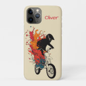 Coques Case-Mate iPhone Cavalier des Flammes (Dos)