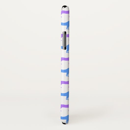 Coques Case-Mate iPhone cavalier équestre coloré (Dos/Droite)