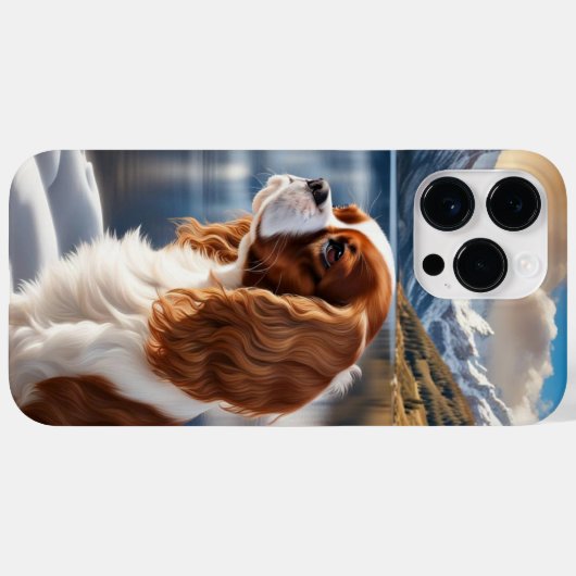 Coques Case-Mate iPhone Cavalier King Charles (Verso (horizontal))