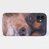 Coques Case-Mate iPhone Cavalier King Charles Spaniel Fléau de neige (Dos (Horizontal))