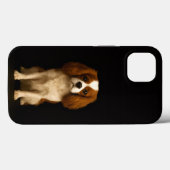 Coques Case-Mate iPhone Cavalier King Charles Spaniel noir 4 Luxe iPhone 1 (Verso (horizontal))