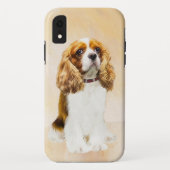 Coques Case-Mate iPhone Cavalier King Charles Spaniel Peinture originale (Dos)