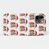 Coques Case-Mate iPhone Cavalier King Charles Spaniel Race de Chien Noël (Dos (Horizontal))