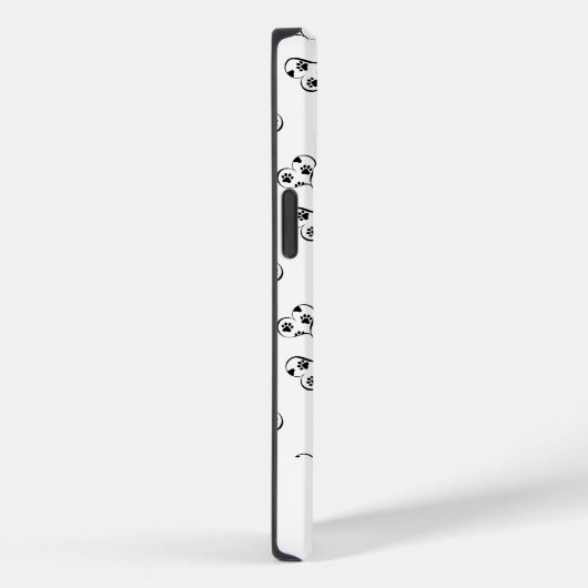 Coques Case-Mate iPhone Cavalier King Charles Spaniel Silhouette (Verso / Droite)