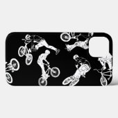 Coques Case-Mate iPhone Cavaliers de BMX (Verso (horizontal))