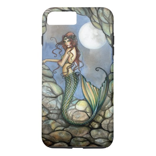 Coques Case-Mate iPhone Caverne cachée Sirène Imaginaire d'art Sirènes (Dos)