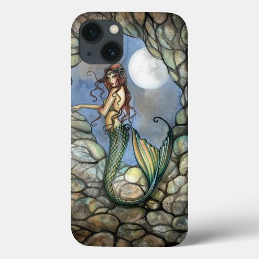 Coques Case-Mate iPhone Caverne cachée Sirène Imaginaire d'art Sirènes (Verso)