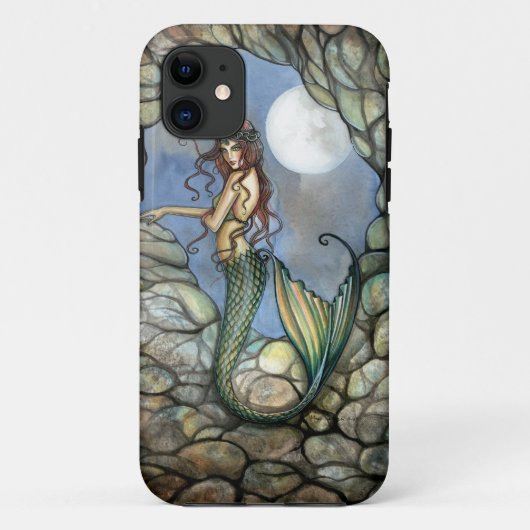 Coques Case-Mate iPhone Caverne cachée Sirène Imaginaire d'art Sirènes (Dos)