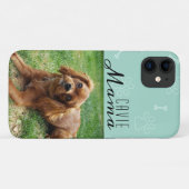 Coques Case-Mate iPhone Cavie Dog Mama Animaux de compagnie Photo Femme Mo (Dos (Horizontal))