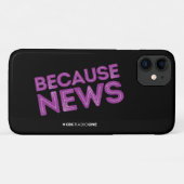 Coques Case-Mate iPhone CBC parce que l'affaire de téléphone de News (Dos (Horizontal))