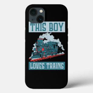 Case-Mate iPhone Case Ce Garçon Aime Les Trains Wagon Train