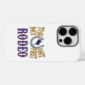 Coques Case-Mate iPhone Ce n'est pas mon premier Rodeo (Verso (horizontal))