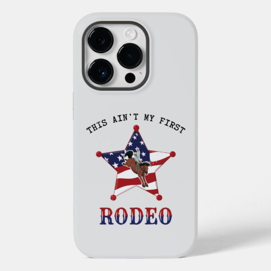 Coques Case-Mate iPhone Ce n'est pas mon premier RODEO (Verso)