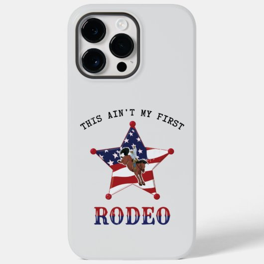 Coques Case-Mate iPhone Ce n'est pas mon premier RODEO (Verso)