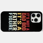 Coques Case-Mate iPhone Ce n'est pas un papa Bod C'est un père Figure (Verso (horizontal))