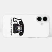 Coques Case-Mate iPhone Ce n'est pas un téléphone (Verso (horizontal))