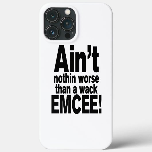 Coques Case-Mate iPhone Ce n'est rien de pire qu'une mèche EMCEE ! (Verso)