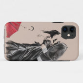 Coques Case-Mate iPhone Ce parapluie rouge (Dos (Horizontal))