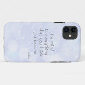 Coques Case-Mate iPhone Ce Que Vous Pensez Devenir (Dos (Horizontal))