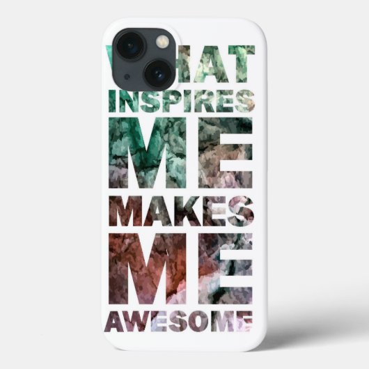 Coques Case-Mate iPhone Ce qui m'inspire me fait 2 impressionnants (Verso)