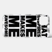 Coques Case-Mate iPhone Ce Qui M'Inspire Me Rend Génial (Verso (horizontal))