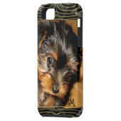 Coques Case-Mate iPhone Ce qui vous Yorkie de dissimulation (Dos gauche)