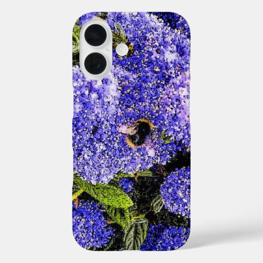 Coques Case-Mate iPhone Ceanothus Lilac (Verso)