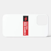 Coques Case-Mate iPhone Cedar Springs Red Hawks (Verso (horizontal))