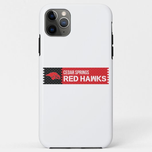 Coques Case-Mate iPhone Cedar Springs Red Hawks (Dos)