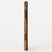 Coques Case-Mate iPhone Cèdre texturé en écorce de bois (Dos/Gauche)