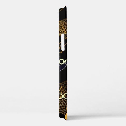 Coques Case-Mate iPhone Ceintures créatives Chaînes grecques Mix (Verso / Droite)