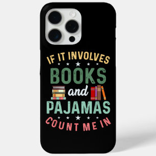 COQUE iPhone 15 PRO MAX CELA CONCERNE LES LIVRES & LES PYJAMAS COMPTEZ-MOI