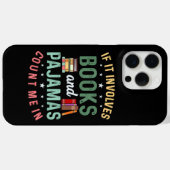 COQUES Case-Mate iPhone CELA CONCERNE LES LIVRES & LES PYJAMAS COMPTEZ-MOI (Verso (horizontal))