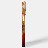 Coques Case-Mate iPhone Célébration de Noël de père Noël et Mme Claus - Fe (Verso / Droite)