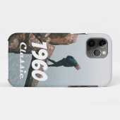 Coques Case-Mate iPhone Célébration des 60 ans 1960 Classique (Dos (Horizontal))