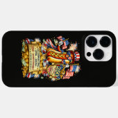 Coques Case-Mate iPhone Célébration du 250e anniversaire de l'indépendance (Verso (horizontal))