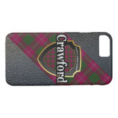 Coques Case-Mate iPhone Célébration écossaise Clan Crawford (Dos (Horizontal))