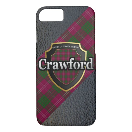 Coques Case-Mate iPhone Célébration écossaise Clan Crawford (Dos)