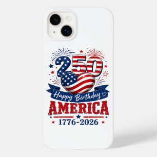 Coque Pour iPhone 14 Plus Célébration patriotique d'anniversaire America 250