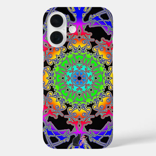 Coques Case-Mate iPhone Célébrer Glyph Spectra (Verso)