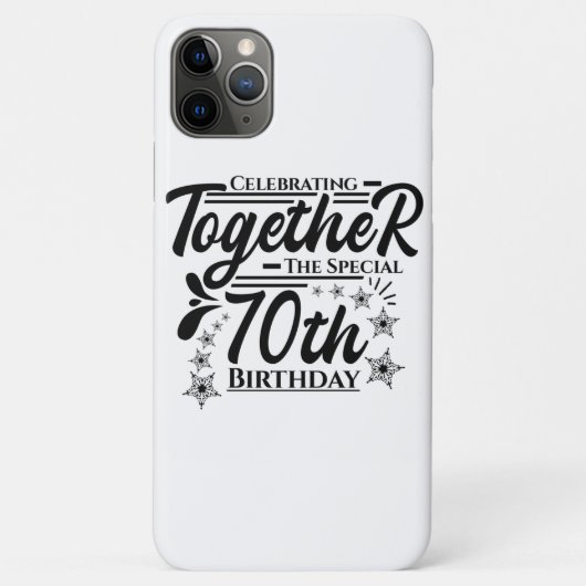 Coques Case-Mate iPhone célébrer le 70e anniversaire (Dos)