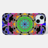 Coques Case-Mate iPhone Célébrer le Glyphe Spectra (Verso (horizontal))