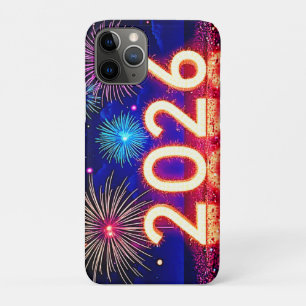 Case-Mate iPhone Case Célébrez 2026 : Conception d'étincelle d'avenir ra