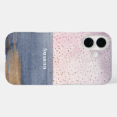 Coques Case-Mate iPhone Céleste Artistique Moderne Contemporain (Verso (horizontal))